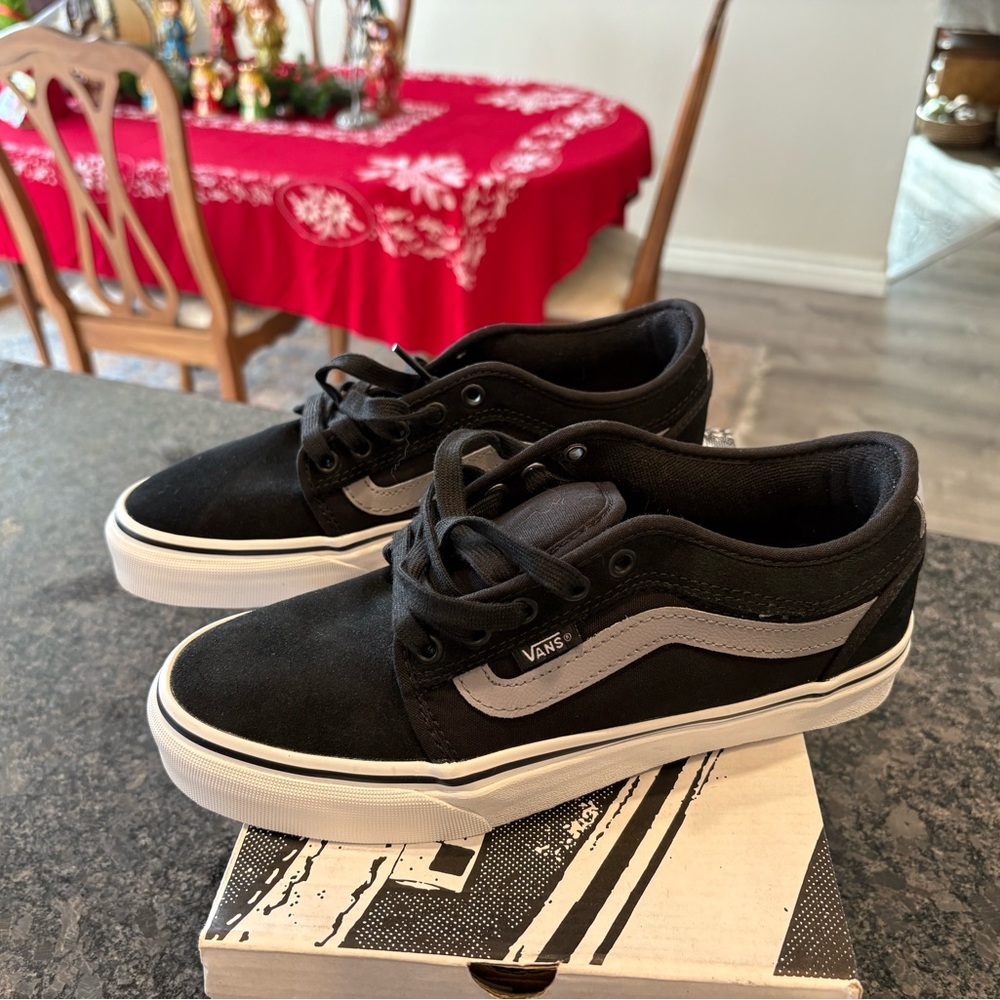 Vans Classic Black and Gray Shoes
